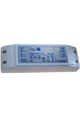 Alimentatore LED Regolabile 12W 12V - Voltaggio Costante
