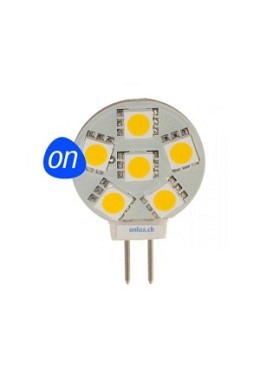 LED Bulb : onlux MicroLux 406 G4 LED 12V - 1.1W 93lm Warm Ra>85 120° (10W)