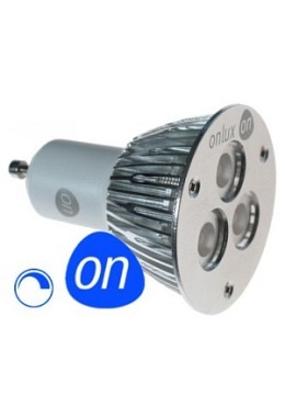 Ampoule Spot LED : onlux DeltaLux 470D - Dim 4W onlux Power LED - 180lm - 90° - GU10