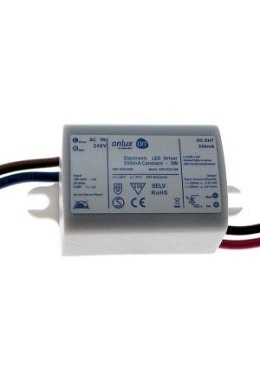 LED Netzteil 3W 350mA IP65 - Constant Current / Konstantstromquelle
