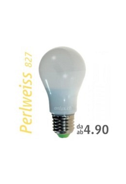 Lampa LED : onlux GloboLux 40 PearLux A55 - 6.4W onlux Power LED - 450lm - 300° - E27 (40W)