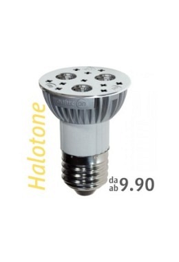 LED Spot Lampe : onlux DeltaLux Florett LED-Spot - 4.1W onlux Power LED - 301lm - 35° - E27 (50W)