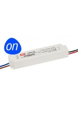 MW LPH LED Netzteil 18W 12V - Konstantspannung - IP67