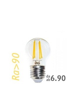 LED Bulb : onlux FiLux P45-4C (G45) E27 4-Filament LED 230V - 3.1W 360lm Ra>90 300°(35W)