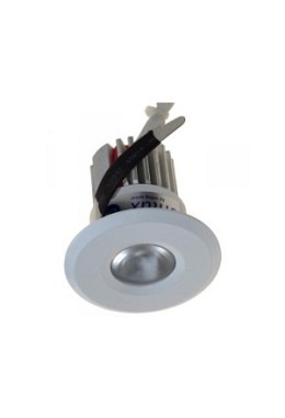 LED Downlight : DownLux 40WR1 - 1x3W Power LED - 32mm